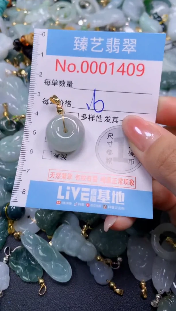 颈饰未镶嵌翡翠1409