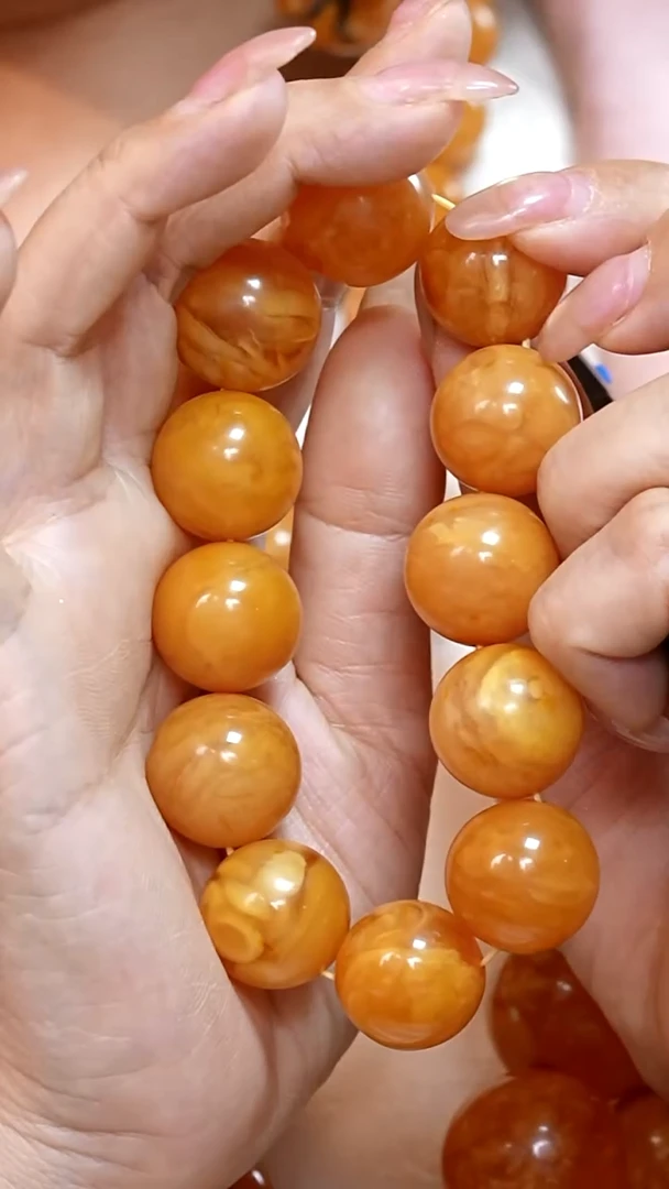 蜜蜡颈饰未镶嵌6824天然蜜蜡珠宝奇石云端妖孽全部保真