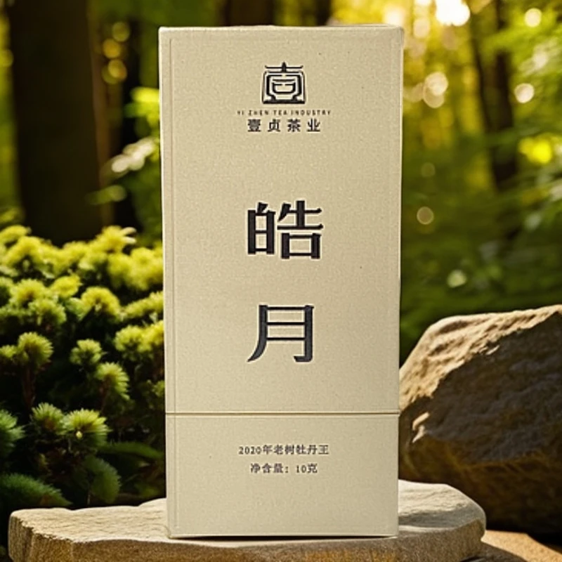 【臻玉严选】壹贞茶业 守树人 非遗黎美圆制 2020年皓月老树牡丹王