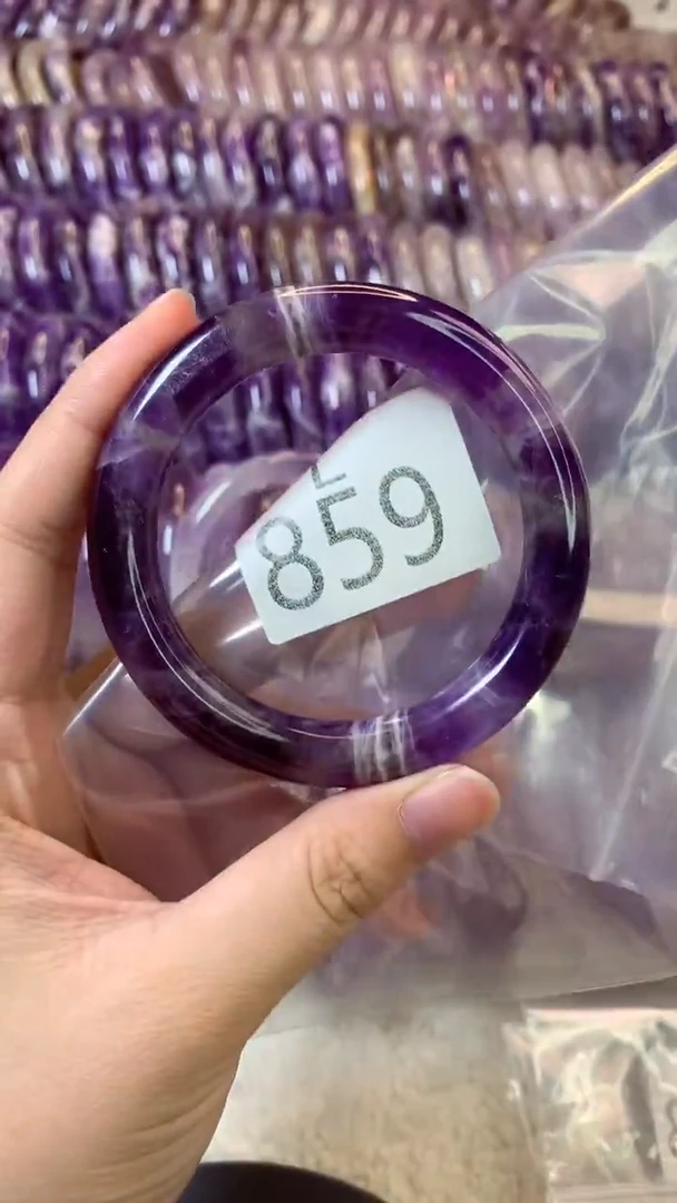 未镶嵌手镯水晶L859-56