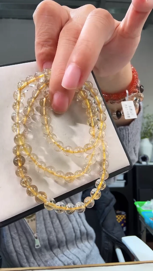 未镶嵌手链水晶优0523 约6mm