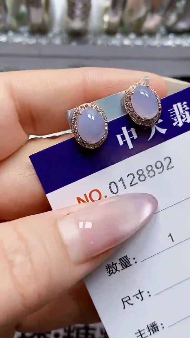 银S925镶嵌戒指翡翠8892