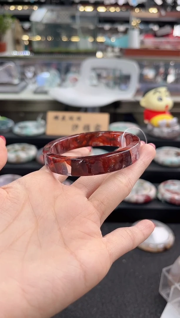 未镶嵌手镯水晶55圈口（赠品镯心）S6J9437