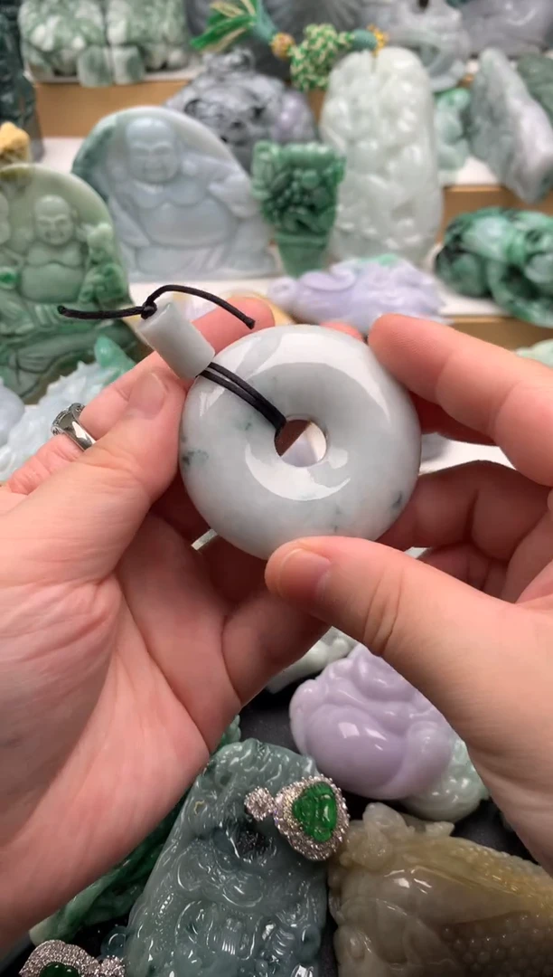 吊坠(不含链)未镶嵌翡翠1