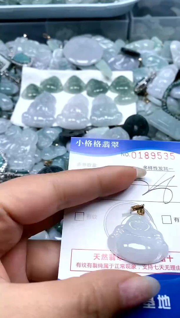 【闪购商品】翡翠颈饰未镶嵌闪购商品0189535
