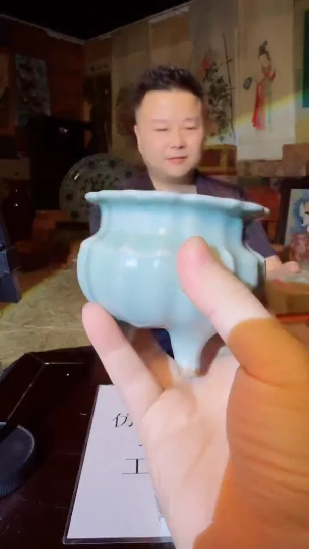 瓷片景德镇现代陶瓷 流水57