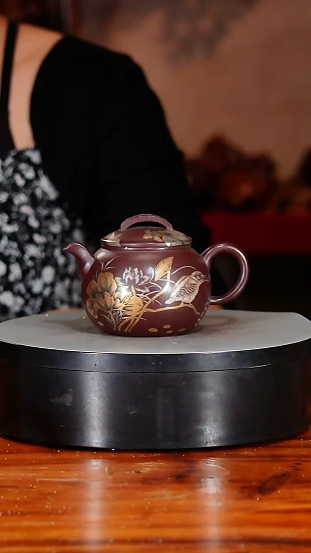 宜兴原矿紫砂壶茶壶180C