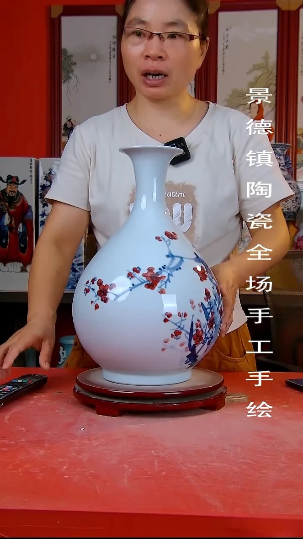 摆件景德镇陶瓷 全场手工手绘