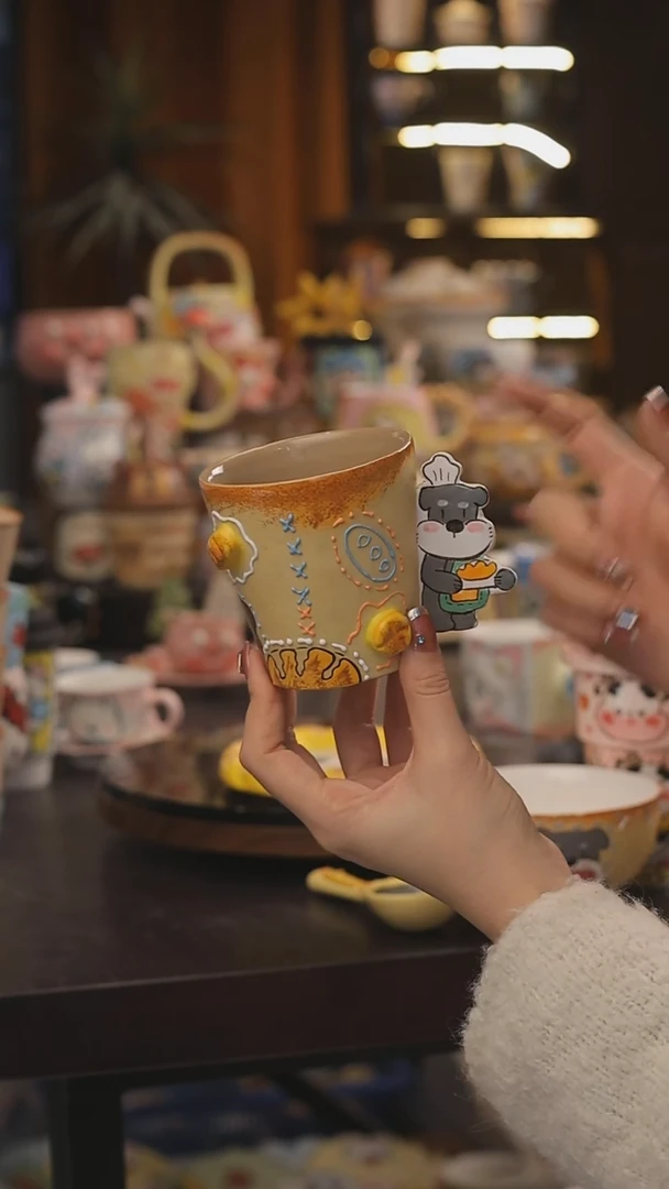 景德镇釉下彩绘设计师款式陶瓷