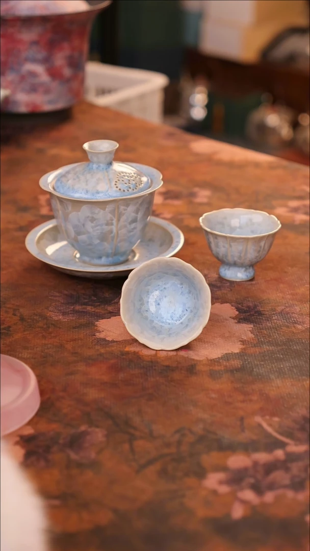 【闪购商品】陶瓷茶具（无礼盒无茶盘）@@A11782