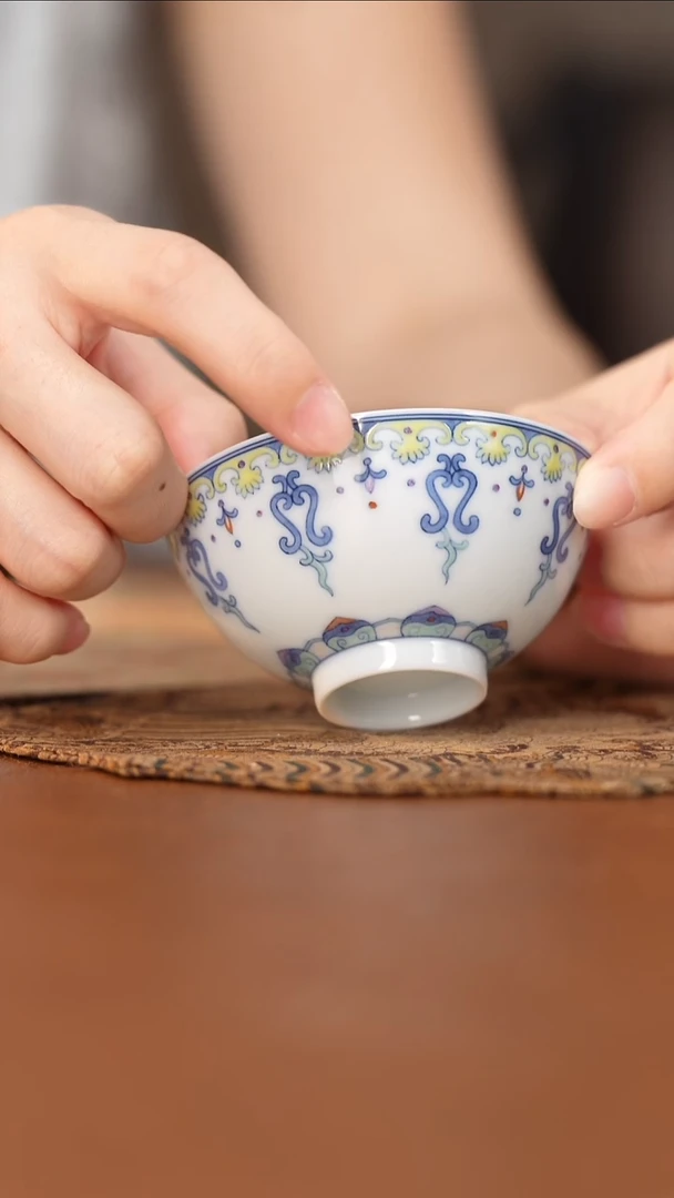 杯问玉斗彩问玉斗彩