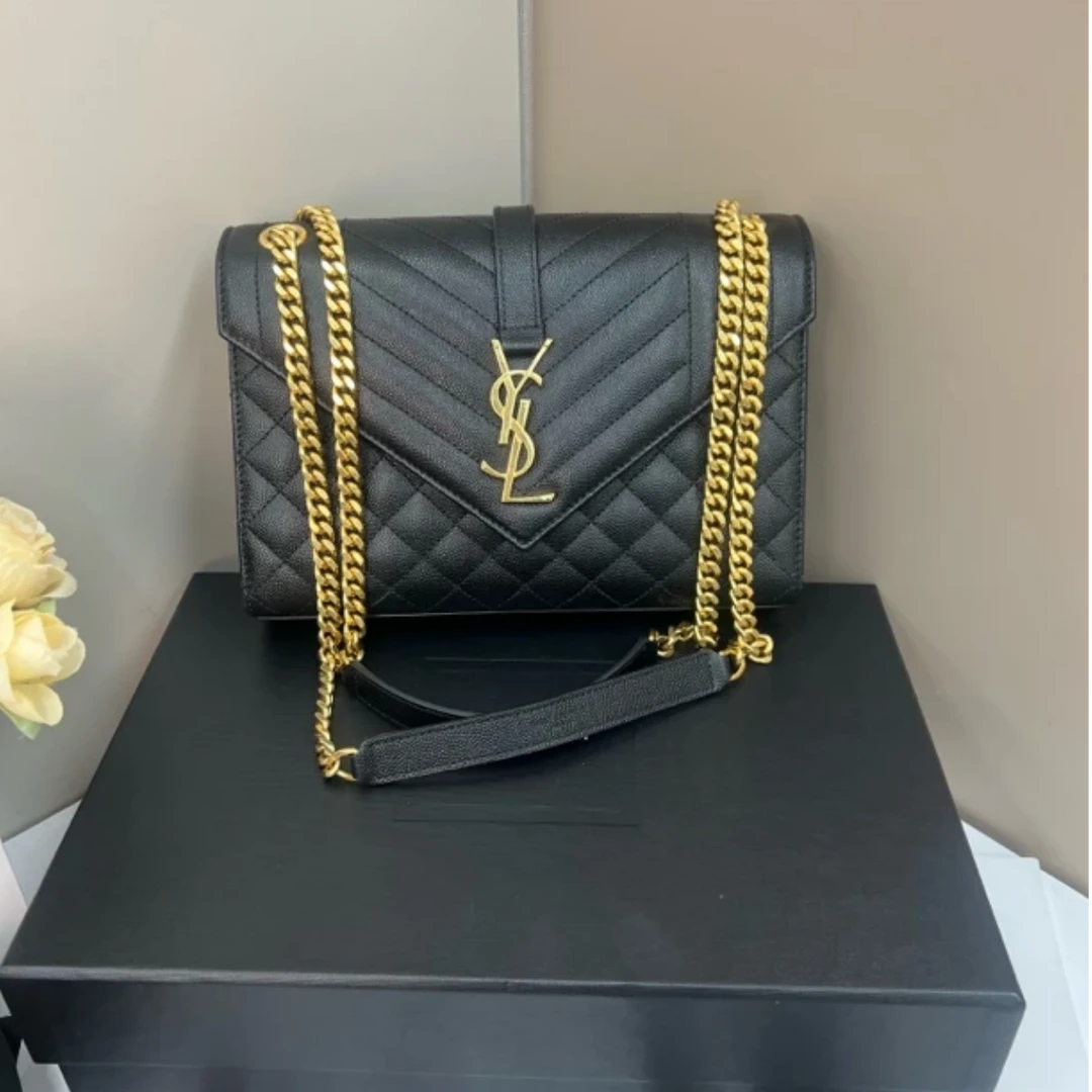 未使用 YSL/圣罗兰 有幸思思信封/全新未使用