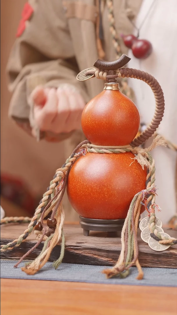 1415号链接精品大漆葫芦现货现发[一物一拍]