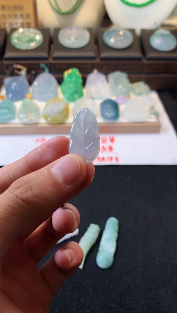 未镶嵌定制翡翠白*洋5055毛货不退不换