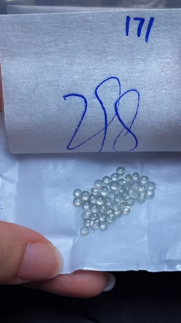 翡翠裸石未镶嵌天然缅甸翡翠A货171