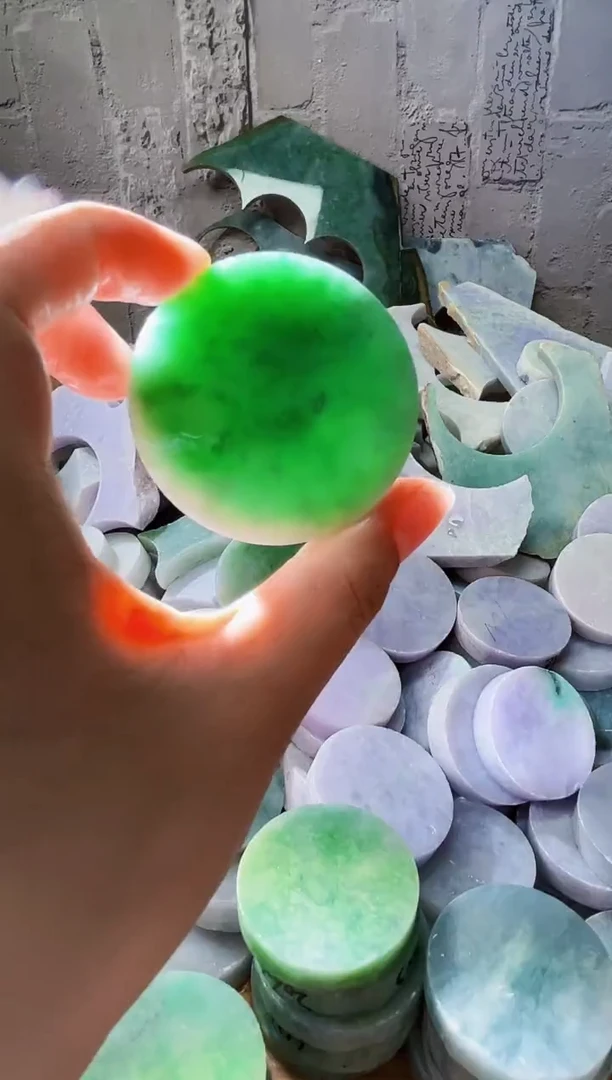 裸石翡翠天然翡翠A货467