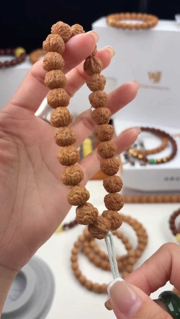手串猴头核桃体验款11+三角蛙手持