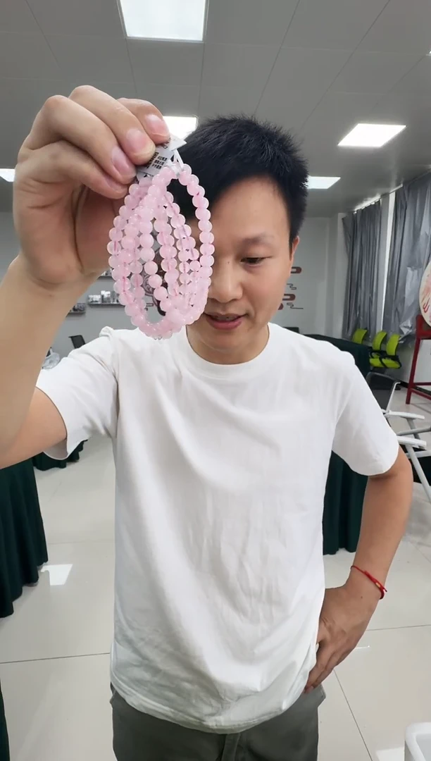 水晶手链未镶嵌GD4806 约6mm 多样性发一件