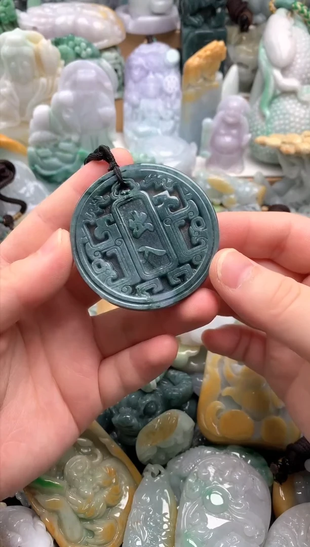 吊坠(不含链)未镶嵌翡翠1