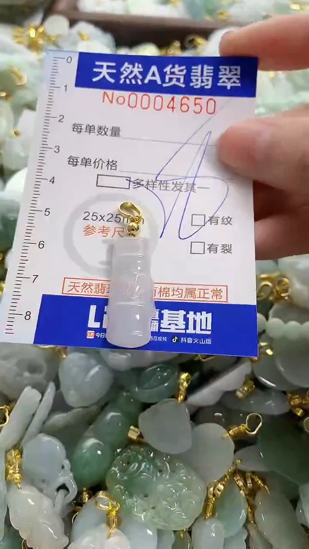 颈饰未镶嵌翡翠天然A货翡翠