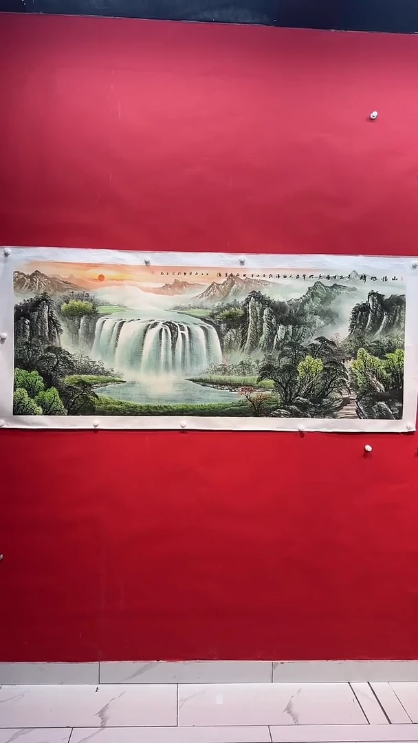 国画作家陆远华纯手绘国画