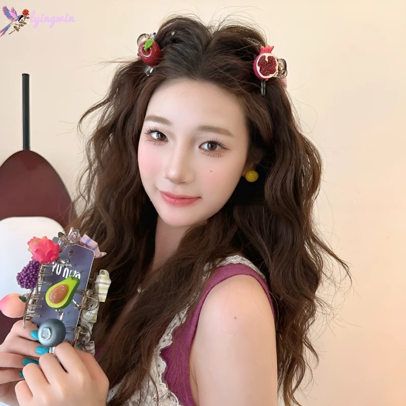 可爱发卡蝴蝶结小抓夹女新款化妆刘海夹半扎发后脑勺盘发侧边夹子