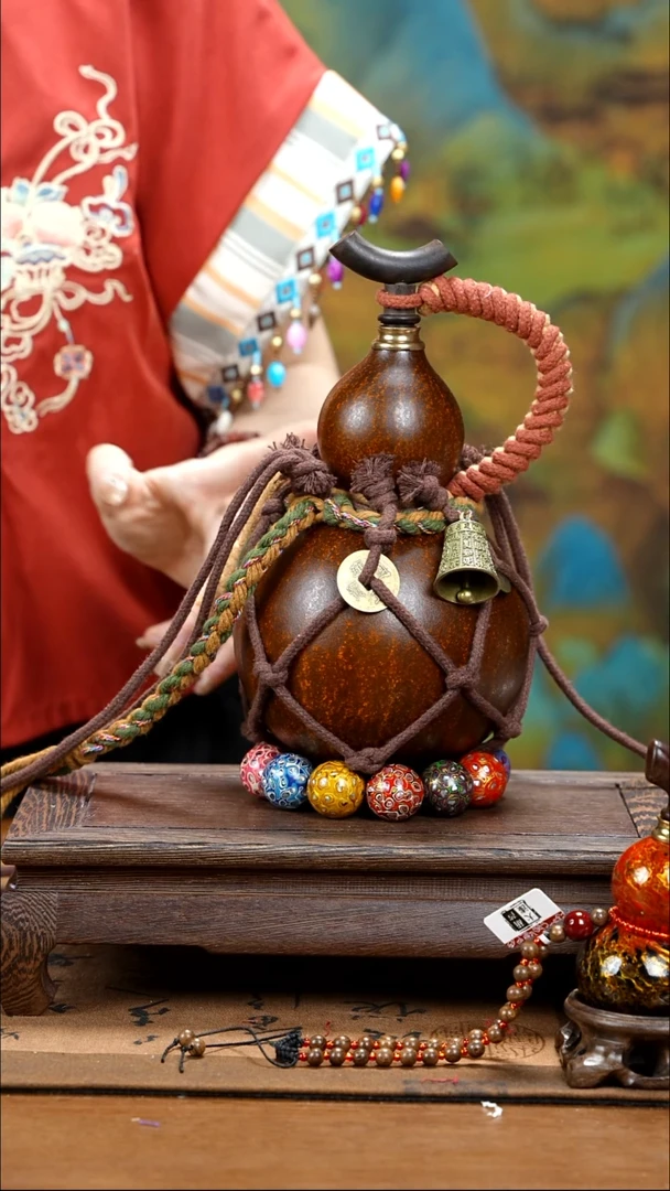 XR074网兜款葫芦不包手串