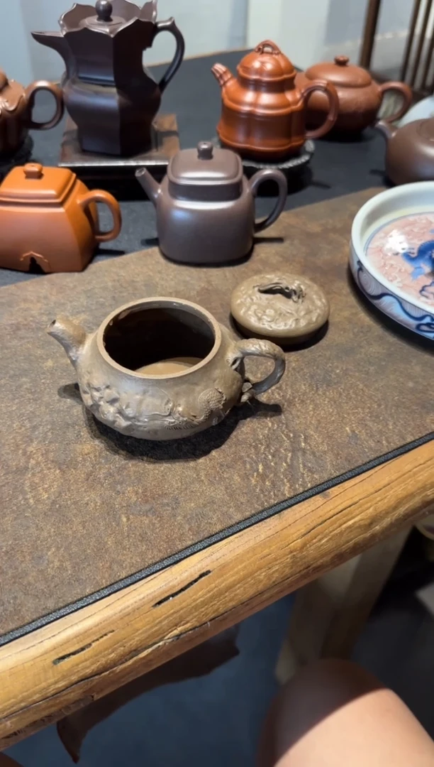 茶壶紫砂听*龙隐供春