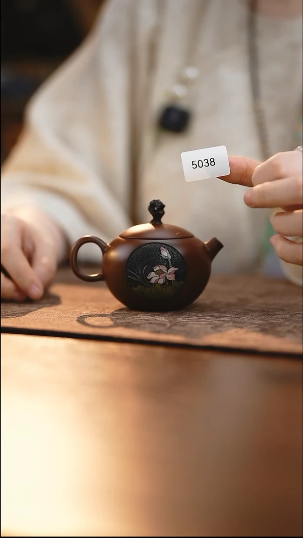 雲梦茶器紫陶茶壶5038