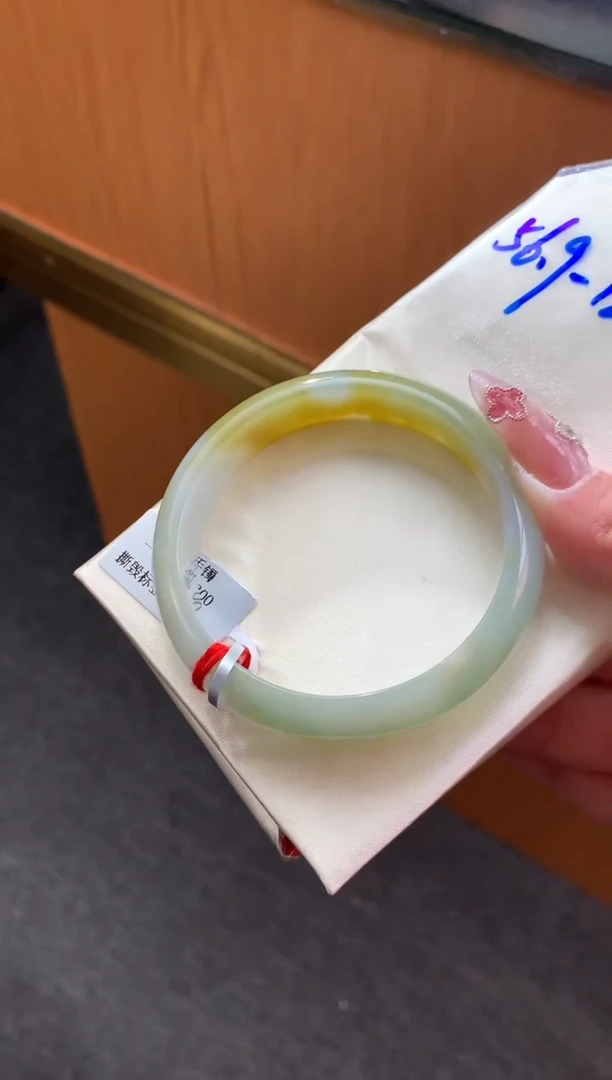 未镶嵌手镯翡翠-F52-正圈56.9