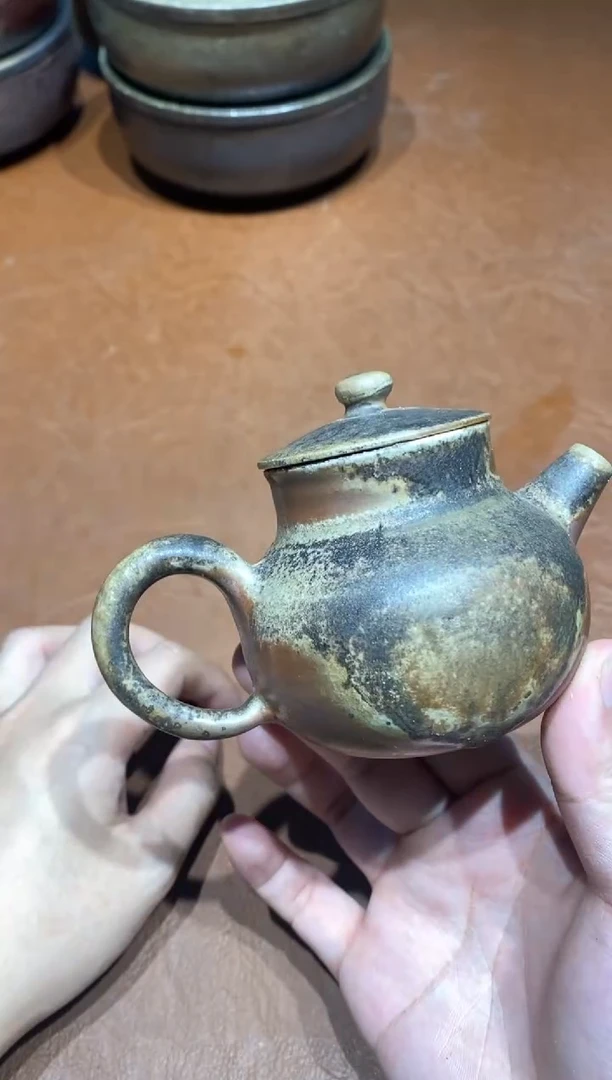 奢瓷/瑞寅柴烧茶器（壶）346 微瑕