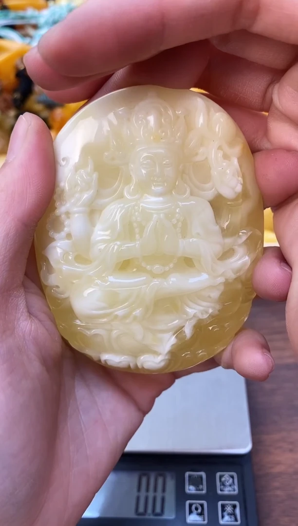 裸石琥珀未镶嵌天然琥珀蜜蜡