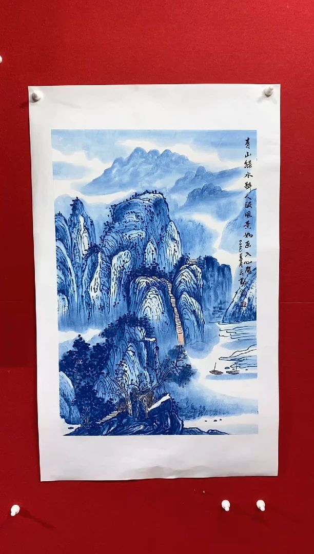 国画国画NYQ杰牛云勤老师作品