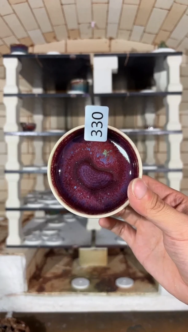 杯精品窑变钧瓷茶器