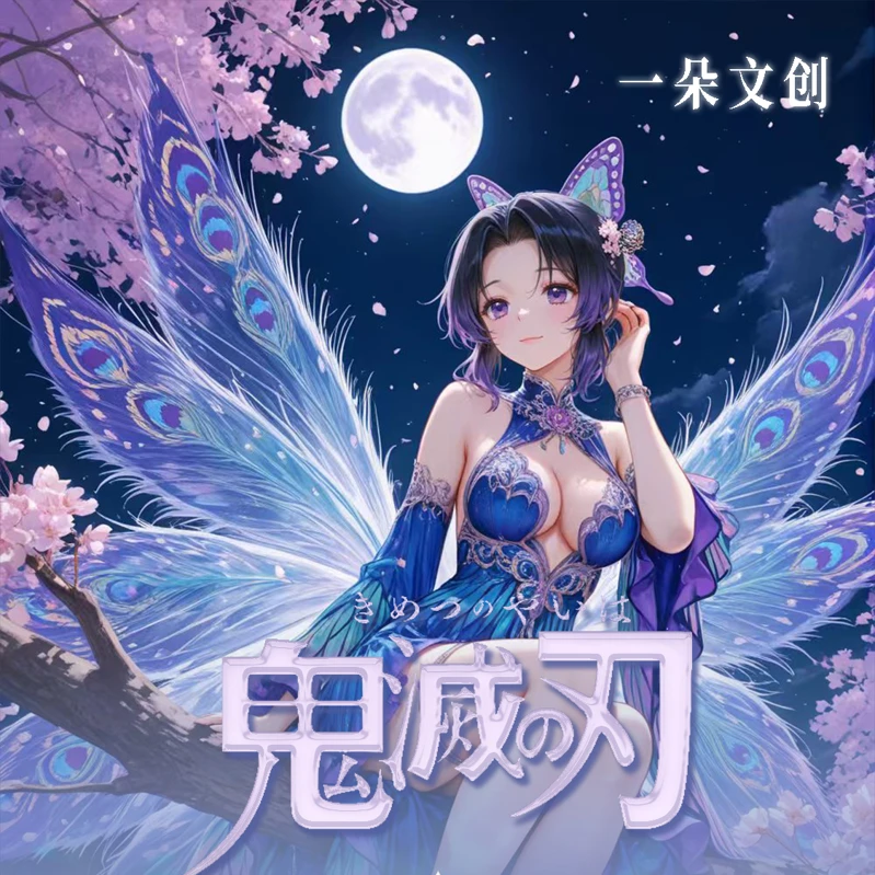 一朵鬼灭之刃同人二创色纸（代拆）