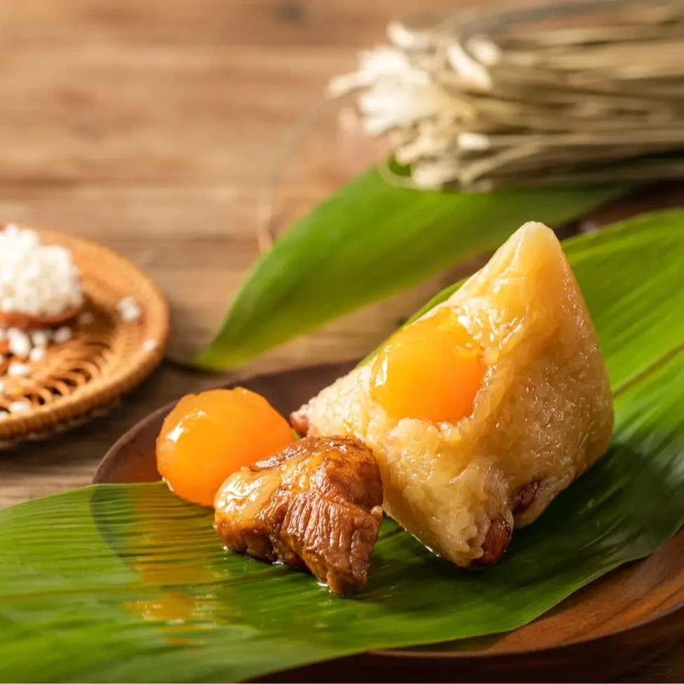 嘉兴粽子鲜肉蛋黄粽工厂直发真空包装新鲜出炉好吃软糯咸粽鲜肉粽