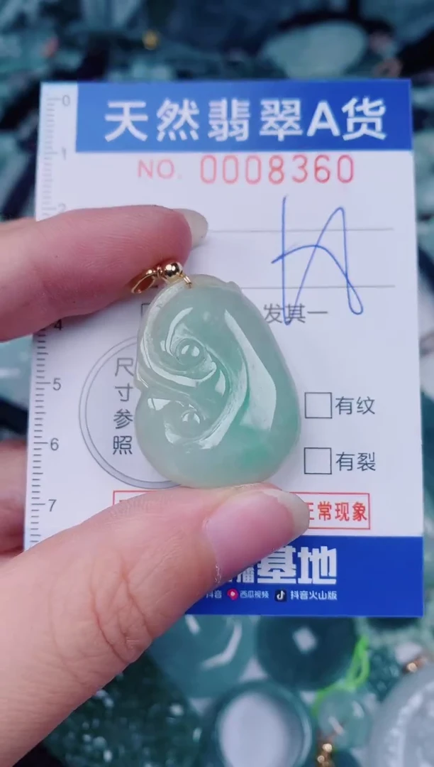 颈饰未镶嵌翡翠00008360