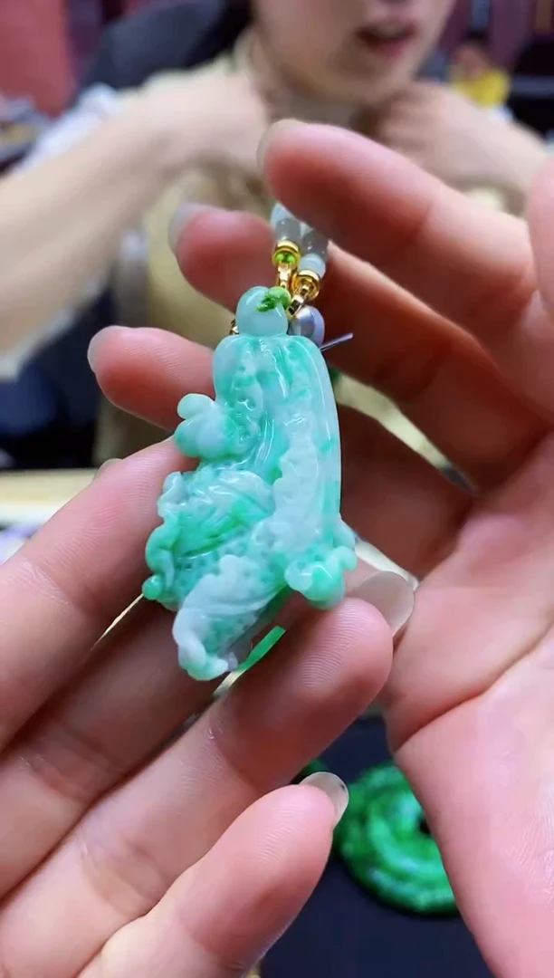 颈饰未镶嵌翡翠翡翠吊坠