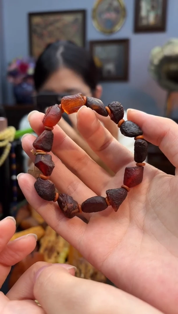 手串琥珀未镶嵌手串