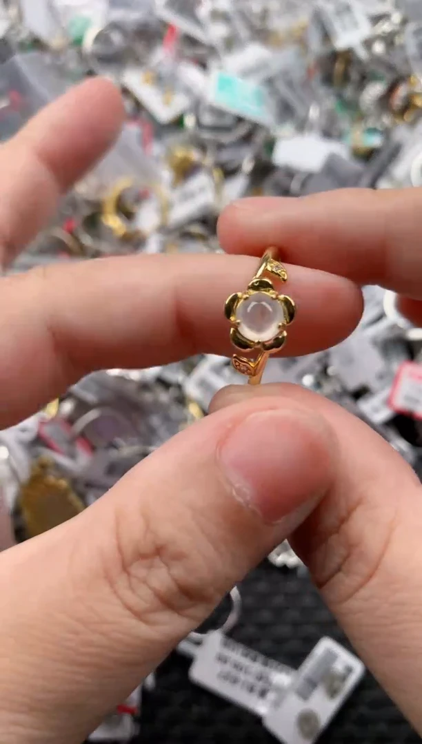 银S925镶嵌戒指翡翠333333   1