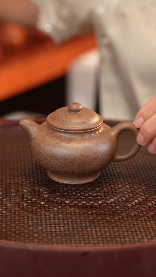 茶壶紫砂原矿手工制作210cc还原烧