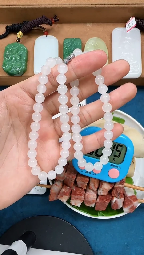 颈饰未镶嵌和田玉弑仙女链