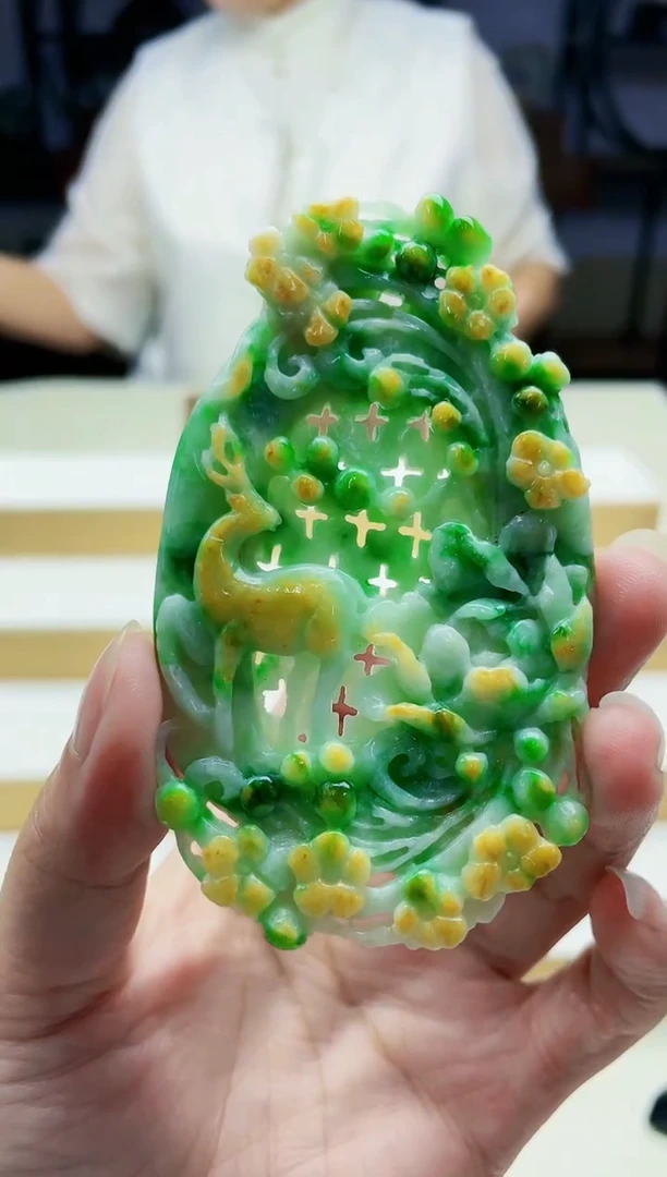 未镶嵌定制翡翠毛货09190326