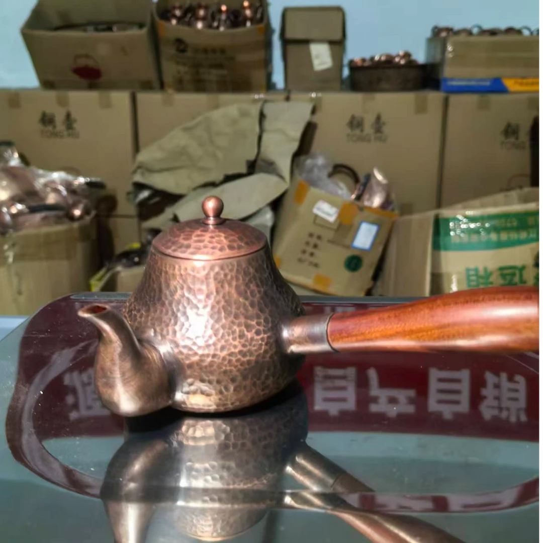 小牛铜艺小邪嘴壶220毫升纯紫铜