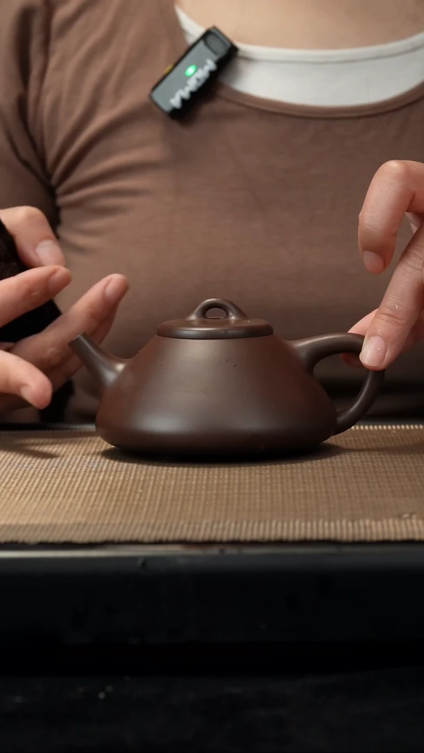 紫砂茶盏老紫泥子冶200CC微瑕