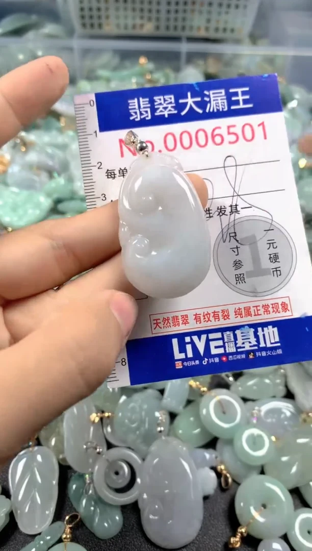 颈饰未镶嵌翡翠6501