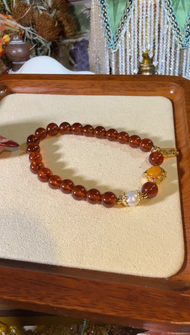 未镶嵌手串石榴石063