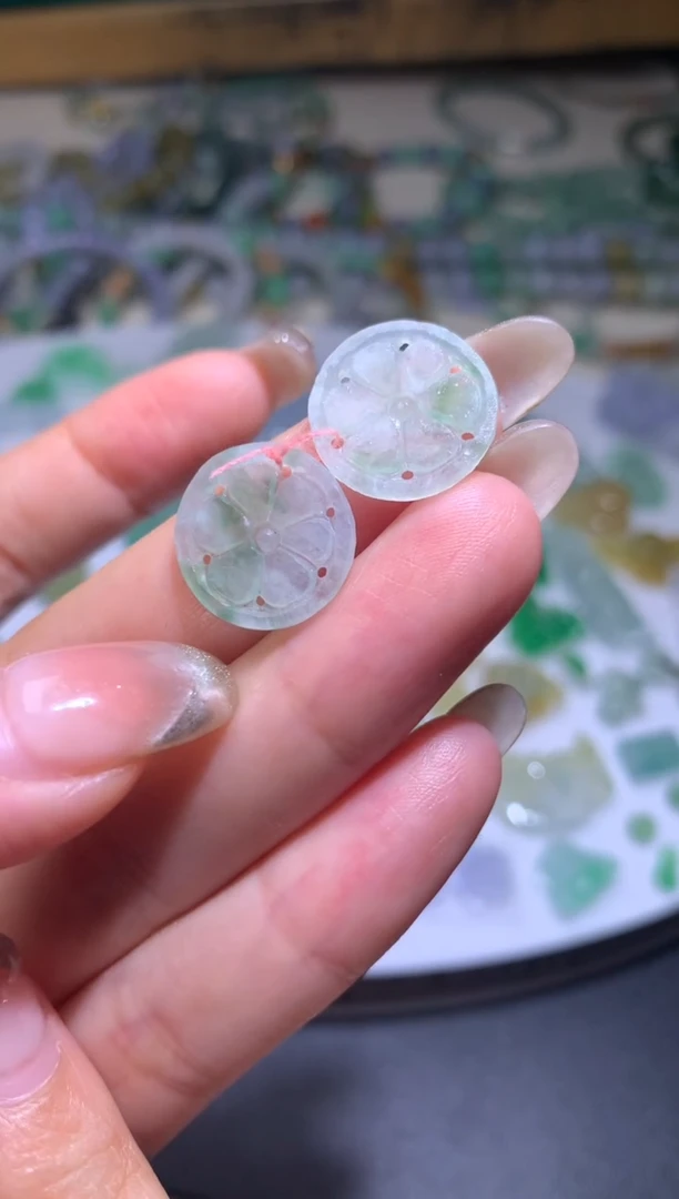 未镶嵌定制翡翠毛货