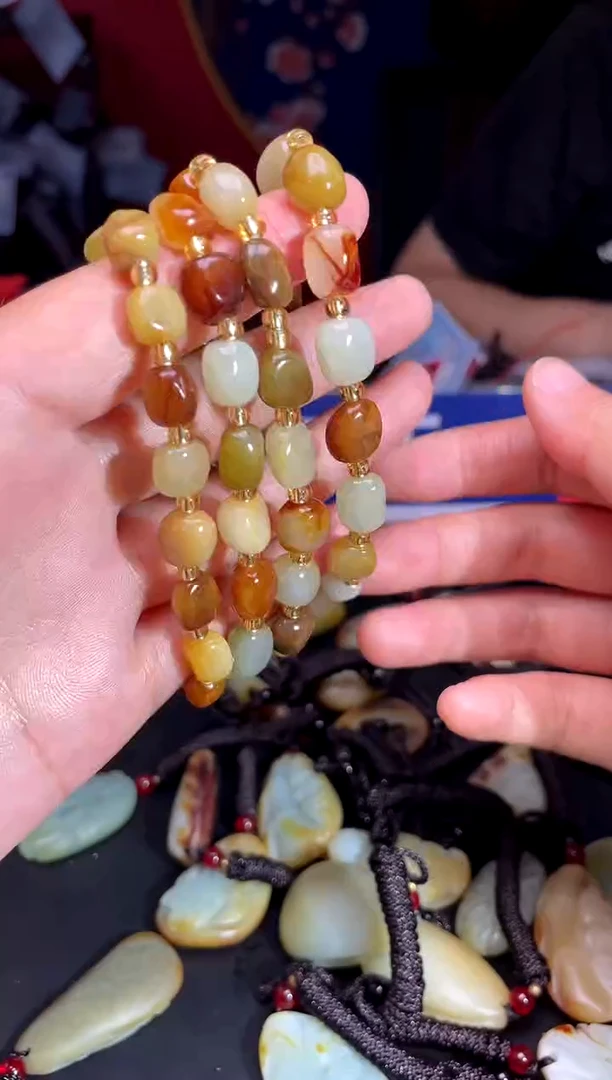 和田玉未镶嵌挂件11