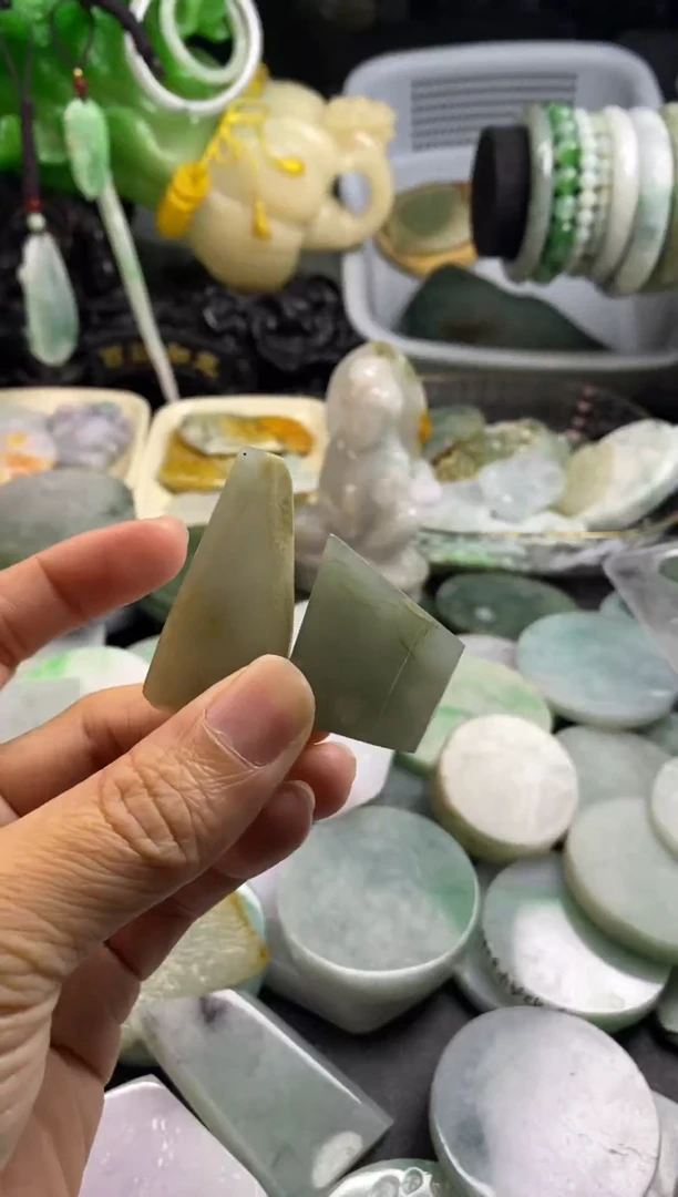 散珠翡翠翡翠A货04